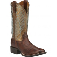 10016317 Ariat Women's Round Up Wide Square Toe
