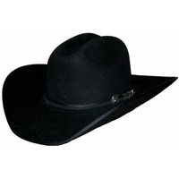 Cinch 15X Black Trimmed Felt Hat