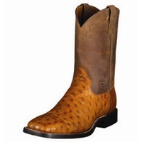 38450 Ariat Men's Blackwater Full Quill Ostrich