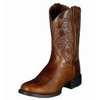 38975 Ariat Men's Cobalt XR Crepe Full Quill Ostrich