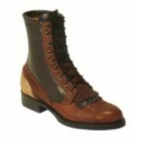 Boulet 8141 Mens Bull Riding Lace Up Boots