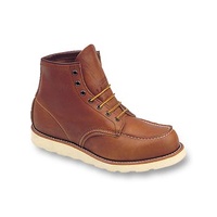 875 Red Wing Classic 6 inch White Crepe Lace Up