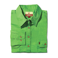 AP2 Nungar/Spinifex Women's 1/2 Placket 2 Pkt Work Shirt
