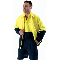 BK6710 Bisley 2 Tone Hi Vis Drill Jacket