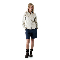BL6339 Bisley Ladies Drill L/S Shirt