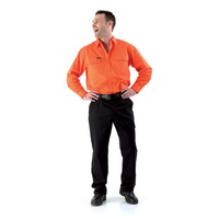 BS6339 Bisley Hi Vis Drill L/S Shirt