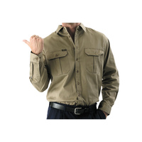 BS6433 Bisley Original 100% Cotton Drill L/s Work Shirt