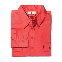 COR2 Nungar/Spinifex Women's 1/2 Placket 2 Pkt Work Shirt