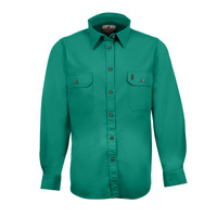 E6 Nungar/Spinifex Women's Full Button 2 Pkt Work Shirt