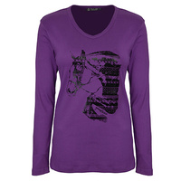 E6W2500001 TC EQUESTRIAN WOMEN'S ALEXA L/S TOP