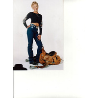 FSD Blue Dog Ladies Regular Fit Stretch Jean