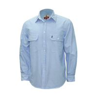 N-MNS- CHAM.01 Nungar Men's F/F Chambray Dress Shirt