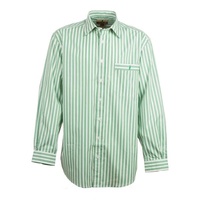 N-MNS Nungar JS-EMD Jaquard Stripe 1 Pkt L/S Dress Shirt