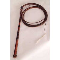 NTSW001 20 Strand Kangaroo Hide Trophy Whip