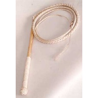 NTSW006 White Hide Stock Whip