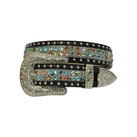 P5Y2902BEL Pure Western Women's Bobbi Bling Belt