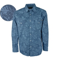 P6S1100050 PURE WESTERN MENS SADLER PRINT L/S SHIRT