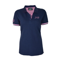 P6S2500022 PURE WESTERN WOMENS ERIKA S/S POLO