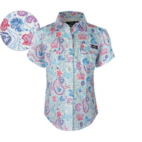 P6S5101051 PURE WESTERN GIRLS SIA PRINT S/S SHIRT