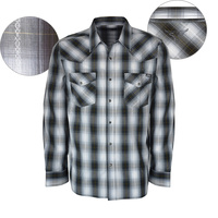 P6W1100026 PURE WESTERN MEN'S RALSTON CHECK L/S SHIRT