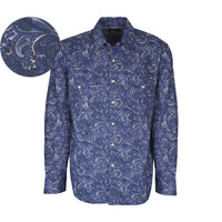 P6W1100028 PURE WESTERN MEN'S RAFFERTY PRINT L/S SHIRT