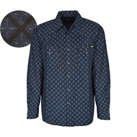 P6W1100029 PURE WESTERN MEN'S CABOT PRINT L/S SHIRT