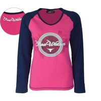 P6W2503043 PURE WESTERN WOMEN'S DARBY L/S TOP