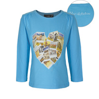 P6W5503037 PURE WESTERN GIRL'S AMBER L/S TOP