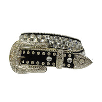 P6Y2905BEL Pure Western Women's Dawn Bling Belt