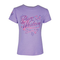 P6Y5502019 Pure Western Girl's Emily Tee
