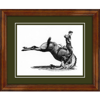 RER005: 1950's BRONC RIDER PRINT