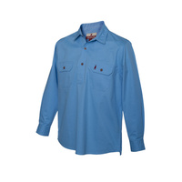 SKB1 Nungar Curio Men's 1/2 Placket Work Shirt