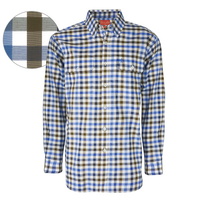 T6S1115009 THOMAS COOK MENS DUNDAS CHECK 2-PKT L/S SHIRT