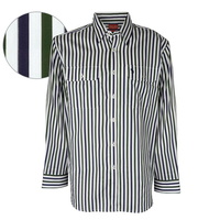T6S1115015 THOMAS COOK MENS GRENFELL STRIPE 2-PKT L/S SHIRT