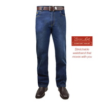 T6S1211073 THOMAS COOK MENS ASHFORD COMFORT WAIST JEANS 32 LEG