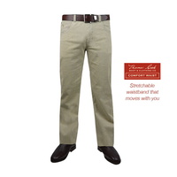 T6S1215074 THOMAS COOK MENS LONGREACH COMFORT WAIST JEANS 32LEG