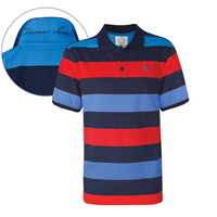 T6S1504026 THOMAS COOK MENS KATOOMBA STRIPE S/S POLO