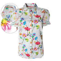 T6S2106029 THOMAS COOK WOMENS HEALESVILLE PRINT S/S SHIRT