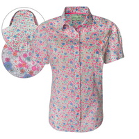 T6S2106039 THOMAS COOK WOMENS NARRANDERA PRINT S/S SHIRT