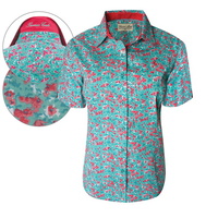 T6S2113031 THOMAS COOK WOMENS ROSEBERY PRINT S/S SHIRT