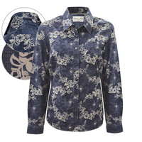 T6S2118038 THOMAS COOK WOMENS ARMIDALE PRINT L/S SHIRT