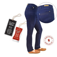 T6S2215075 THOMAS COOK WOMENS SOMERS SLIM LEG WONDER JEAN 32LEG