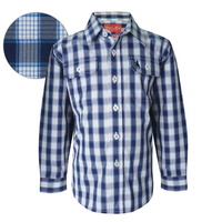 T6S3140012 THOMAS COOK BOYS BAMBILL CHECK 2-PKT L/S SHIRT