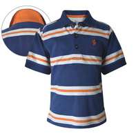 T6S3500018 THOMAS COOK BOYS OAKEY STRIPE S/S POLO