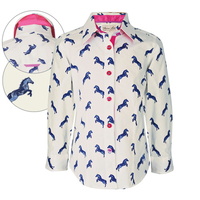 T6S5109035 THOMAS COOK GIRLS ARROWFIELD PRINT L/S SHIRT