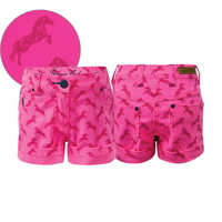 T6S5300044 THOMAS COOK GIRLS PRANCING HORSE PRINT SHORTS