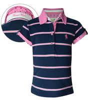 T6S5510054 THOMAS COOK GIRLS MOAMA STRIPE S/S POLO
