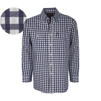 T6W1115008 THOMAS COOK MEN'S SHADWELL CHECK 2-PKT L/S SHIRT