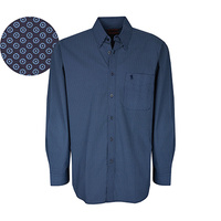 T6W1118015 THOMAS COOK MEN'S HAMILTON PRINT 1-PKT L/S SHIRT