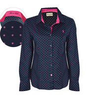 T6W2118048 THOMAS COOK WOMEN'S STACEY PRINT L/S SHIRT